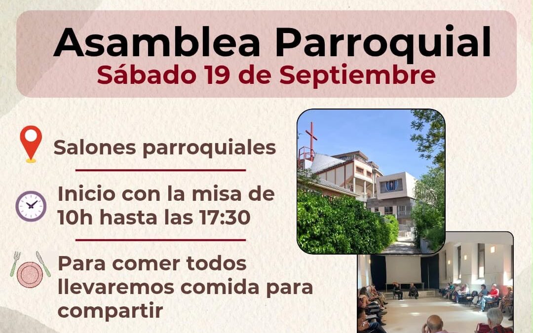 Asamblea Parroquial 19 septiembre